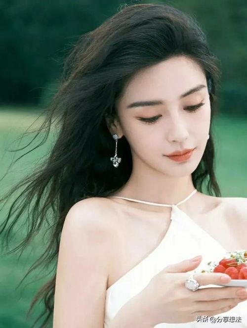 明星杨颖图片,光影交织下的美丽瞬间